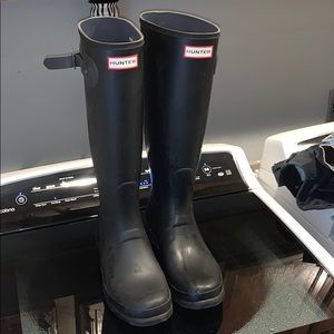 Woman’s Hunter Boot’s size 10 worn three times.